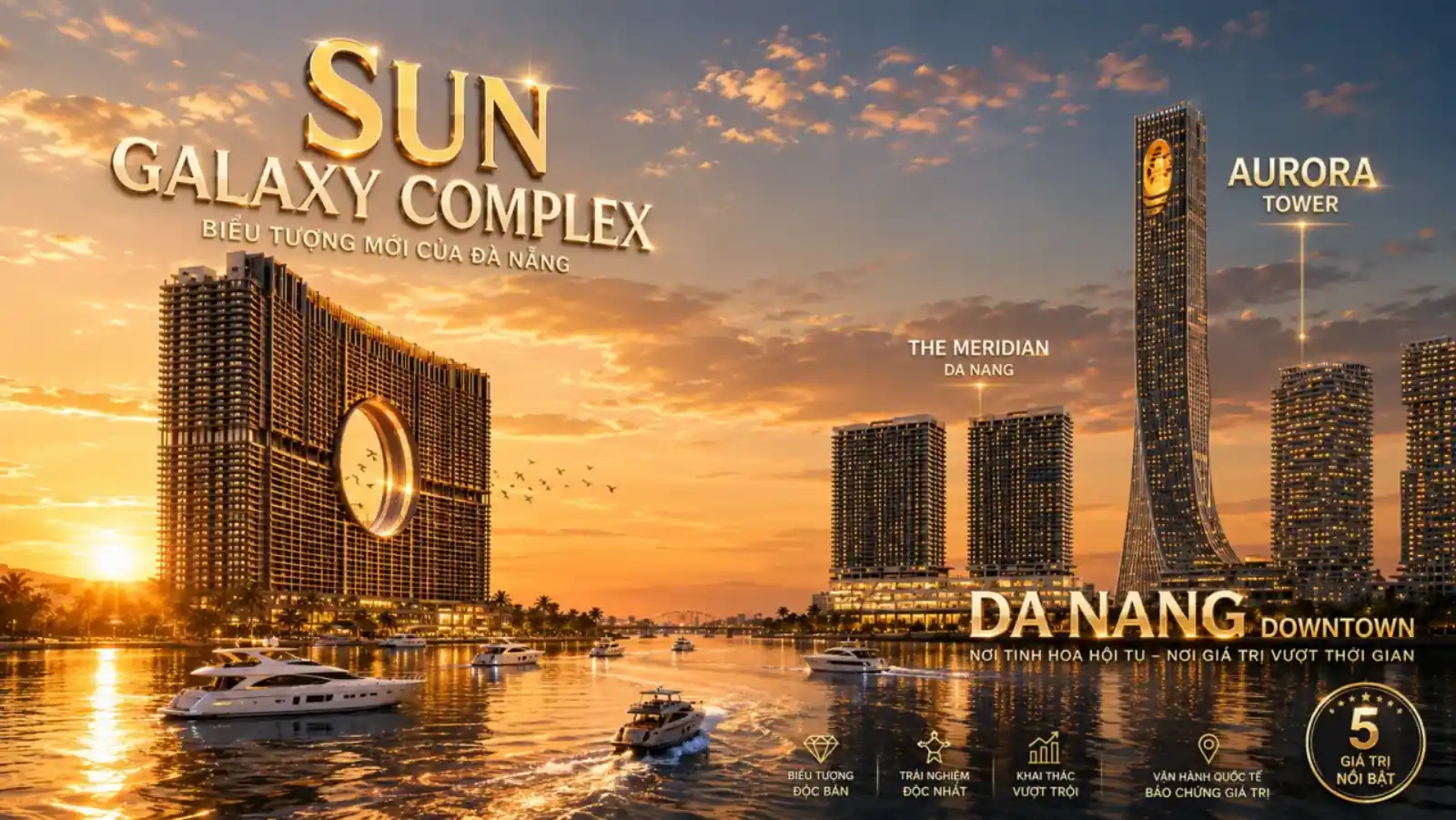 phối cảnh dự án sun galaxy complex