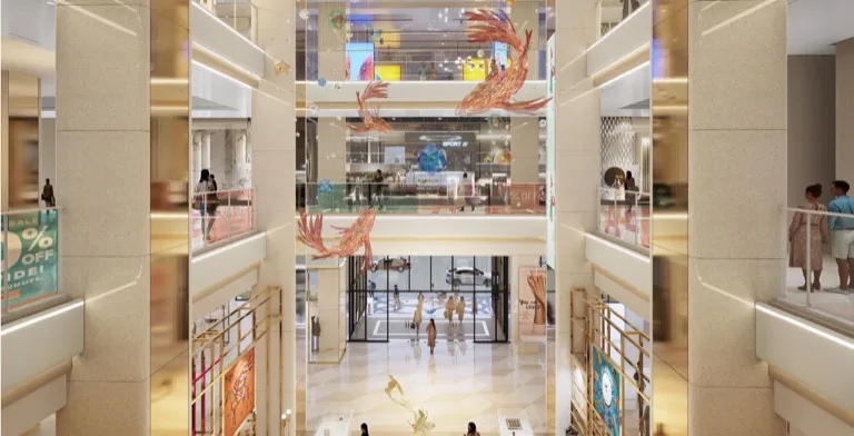 Commercial podium, Sun Galaxy Complex Da Nang