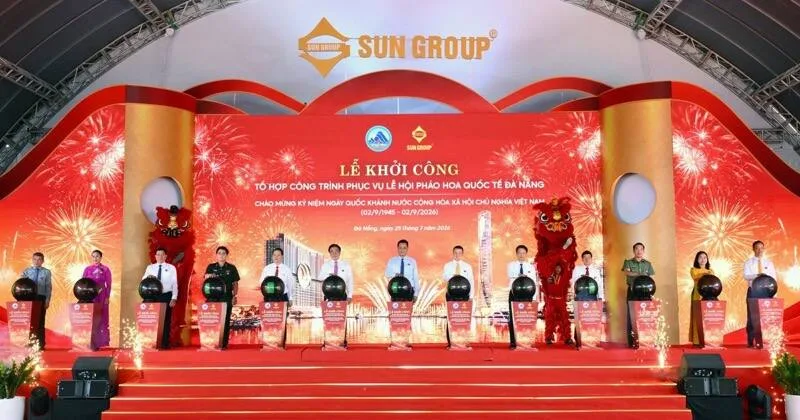 Sun Galaxy Complex groundbreaking ceremony, 25 July 2026