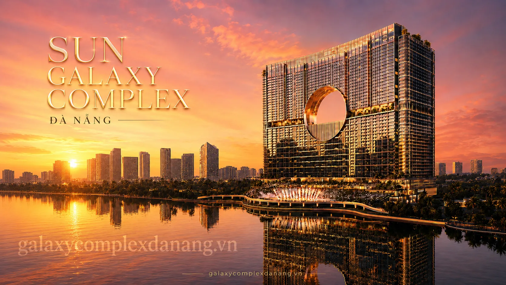 Sun Galaxy Complex overall rendering by the Han River