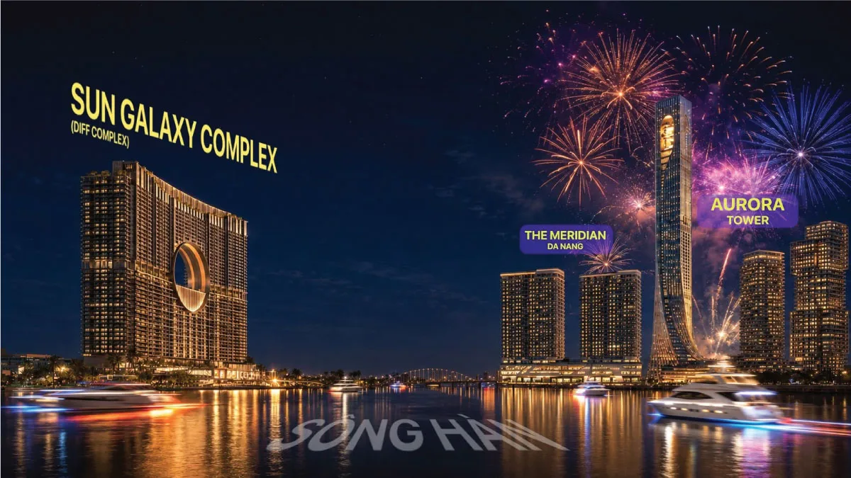 Sun Galaxy Complex - so sánh với Sun Ponte Residence, 2 dự án của Sun Group tại Đà Nẵng